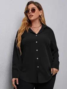 Fab Star Comfort Pure Cotton Spread Collar Oversized Casual Shirt