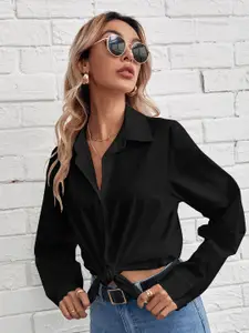 Fab Star Comfort Pure Cotton Spread Collar Oversized Casual Shirt