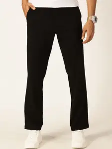 Thomas Scott Men Smart Regular Fit Easy Wash Linen Chinos Trousers