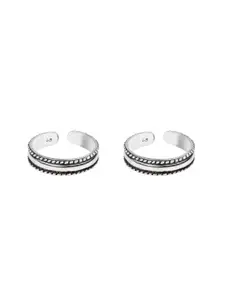 Nistra Sole Stunner 925 Sterling Silver Toe Rings