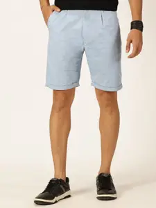 Thomas Scott Men Mid-Rise Pure Cotton Chino Shorts