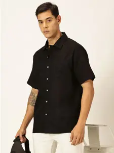 Thomas Scott Smart Cotton Linen Casual Shirt