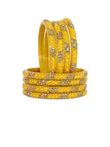 LAVAZZA Set Of 8 Gold-Plated Bangles