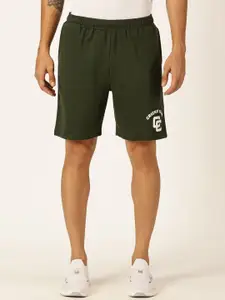 Thomas Scott Men Mid-Rise Cotton Shorts