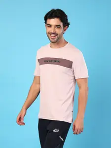 Technosport SS'24 Men Typography Printed UPF50 T-shirt