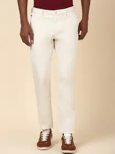 Allen Solly Men Mid Rise Trousers