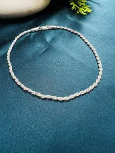 Arte Jewels 925 Sterling Silver Anklet