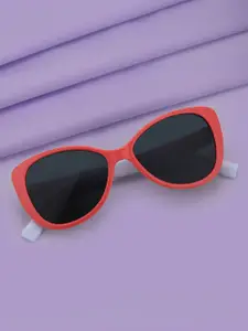 Carlton London Girls Butterfly Sunglasses with UV Protected Lens