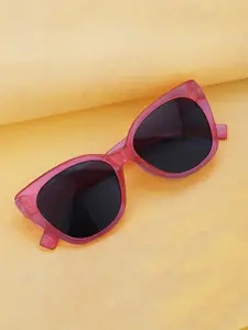 Carlton London Girls Cateye Sunglasses with UV Protected Lens