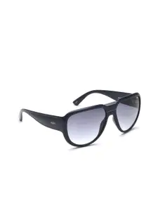 IDEE Men Oval Sunglasses with UV Protected Lens IDS3051C3SG