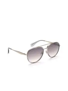 IDEE Women Aviator Sunglasses with UV Protected Lens IDS3107C3SG
