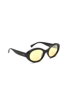 IDEE Women Oval Sunglasses with UV Protected Lens IDS3116C1SG