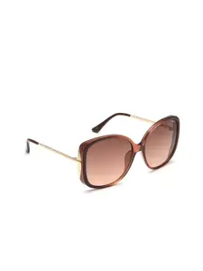 IDEE Women Square Sunglasses with UV Protected Lens IDS3041C2SG