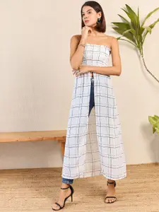 RARE Women Checked Maxi Dress