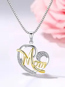 Peora Women Silver-Plated Handcrafted Necklace