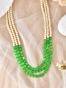 Silvermerc Designs Women Copper Gold-Plated Handcrafted Necklace