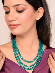 Silvermerc Designs Women Copper Gold-Plated Handcrafted Necklace