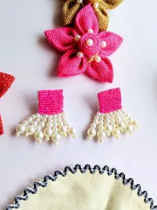 Sangria Women Beaded Drop Earrings