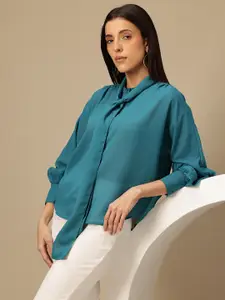 Chemistry Smart Casual Shirt With Neck Tie