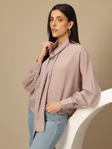 Chemistry Smart Casual Shirt With Neck Tie