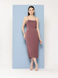 Chemistry Shoulder Straps Sheath Dress