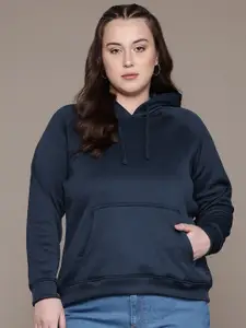The Roadster Lifestyle Co. Plus Size Hooded Sweatshirt