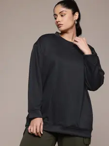 The Roadster Lifestyle Co. Plus Size Relaxed Sweatshirt
