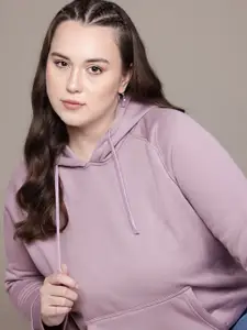 The Roadster Lifestyle Co. Plus Size Hooded Sweatshirt