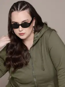 The Roadster Lifestyle Co. Plus Size Hooded Sweatshirt