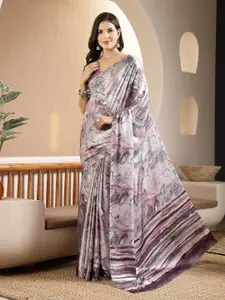 Stylum Satin Print Saree