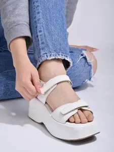 Shoetopia Women Flatform Sandals