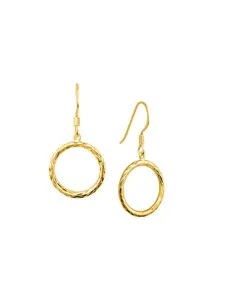 Nistra Women Circular Drop Earrings