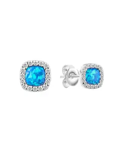 Nistra Women Square Studs Earrings