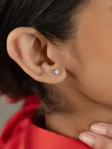 Nistra Women Circular Studs Earrings