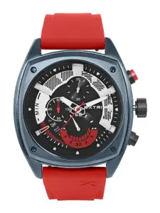 EXTRI Men Skeleton Dial & Straps Analogue Chronograph Automatic Watch X6056-G