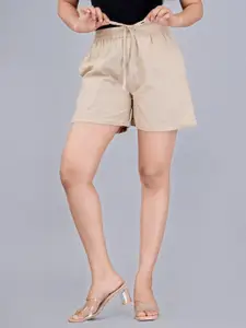 MIRAYYA Women Regular Fit Regular Solid Shorts