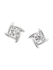 Nistra Women Square Studs Earrings