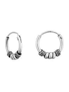 Nistra Women Circular Hoop Earrings