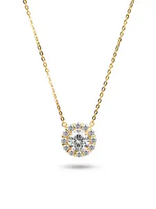 Nistra Sterling Silver Gold-Plated Necklace