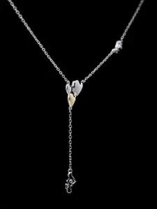Nistra Sterling Silver Gold-Plated Necklace