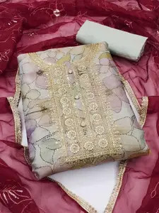 KIMISHA Printed Unstitched Dress Material