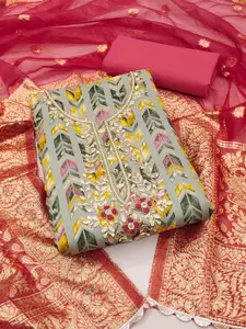 KIMISHA Printed Unstitched Dress Material