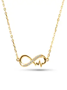 Nistra Sterling Silver Gold-Plated Necklace