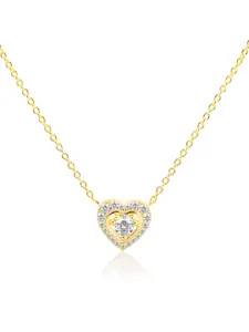 Nistra Sterling Silver Gold-Plated Necklace
