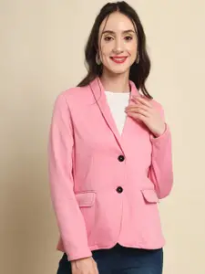 TANDUL womens Single-Breasted Casual Blazer