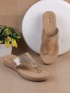 Metro Women Open Toe Flats