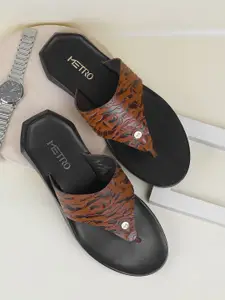 Metro Men Leather Comfort Sandals