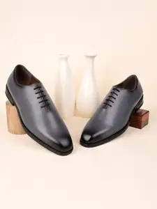 LOUIS STITCH Men Formal Wholecut Lace-Up Derby Shoes