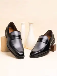 LOUIS STITCH Men Formal Dual Shade Slip-On Moccasin Shoes