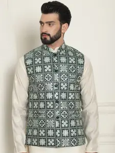 SOJANYA Premium Embroidered  Nehru Jacket